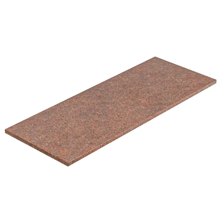 Granit Küchen Arbeitsplatte rot