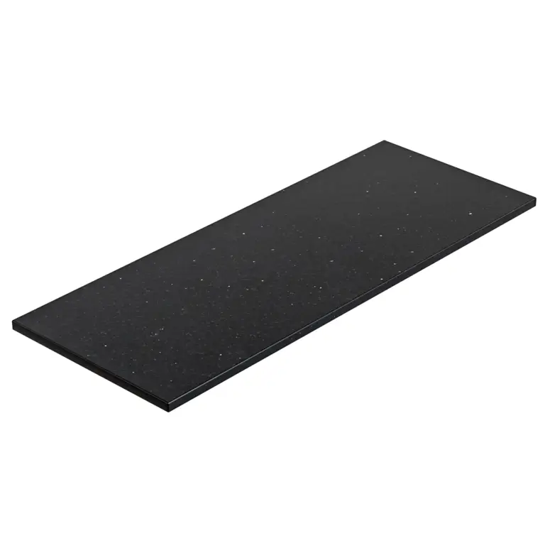 Granit Küchen Arbeitsplatte schwarz